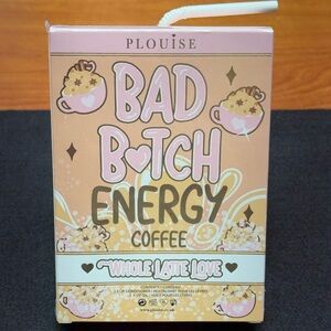 P.Louise Bad B*tch Energy Coffee Lip Balm Set - Cream and Pink